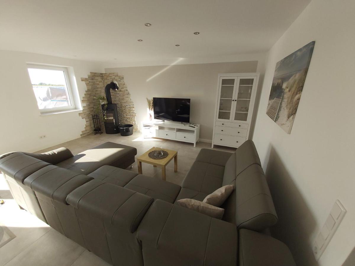 Neu! Ferienhaus Taja Niebuell Mit Sauna Bagian luar foto